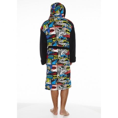 Batman Comic Strip Bathrobe