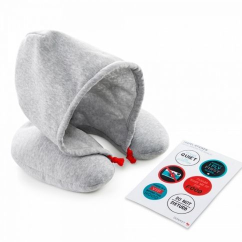 Chill Out Travel Pillow With Hood