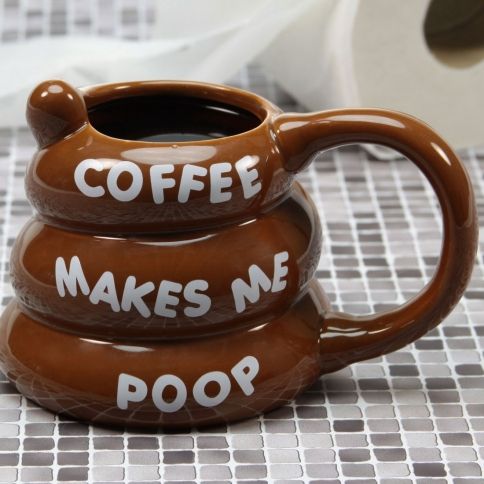 Coffee Makes Me Poop Mug