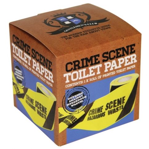 Crime Scene Toilet Paper