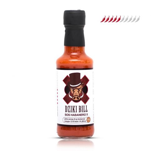 Dziki Bill Habanero-X Hot Sauce