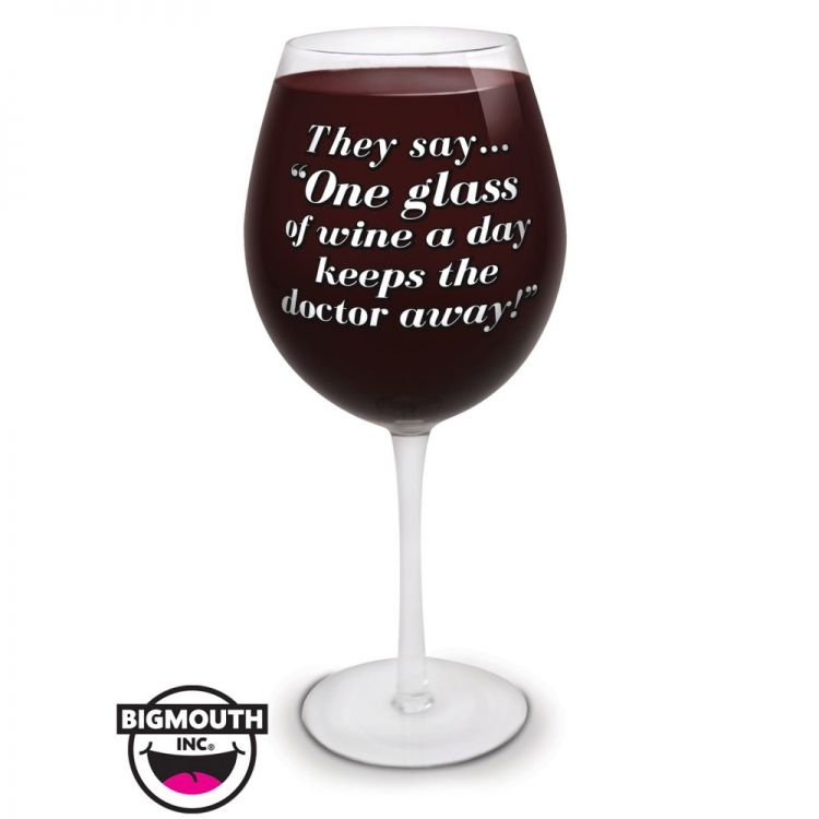 Worlds Largest Giant Wine Glass - Huge 32 Inches, 3.7 Gallons, Mega Pi –  The Wine Savant