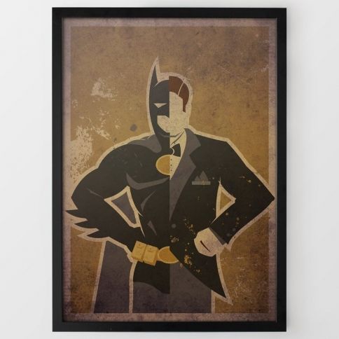 Bat Wayne Poster by Danny Haas