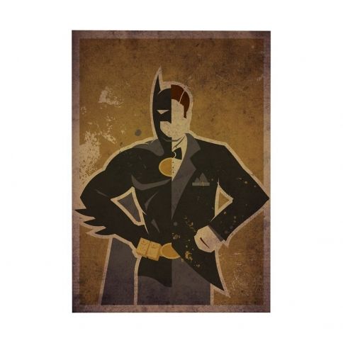 Bat Wayne Poster by Danny Haas