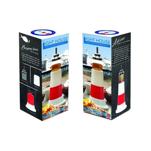 Lighthouse Set - Salt, Pepper & Vinegar