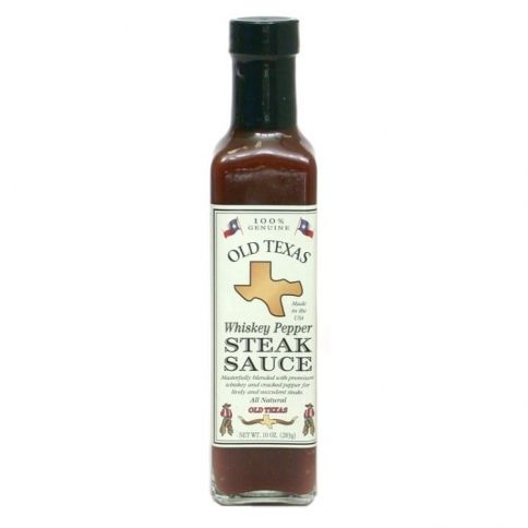 Old Texas Whiskey Pepper Steak Sauce