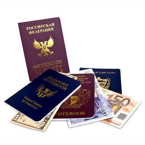 On the Run Passport Notebooks