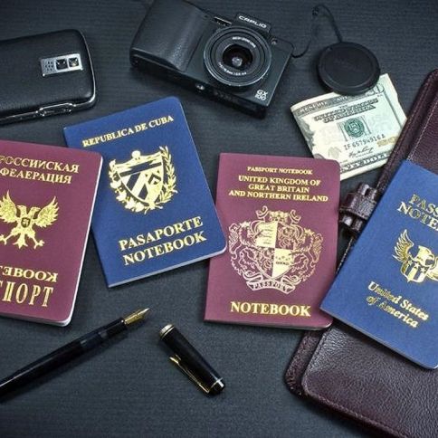 On the Run Passport Notebooks