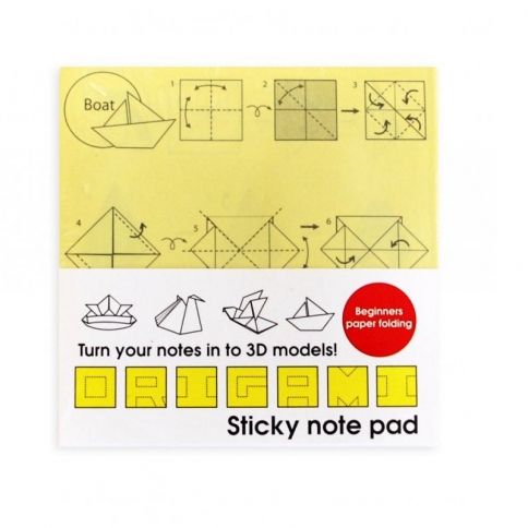 easy sticky note origami