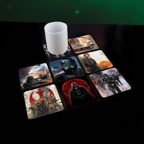 Star Wars Rogue One 3D Coasters 8pcs