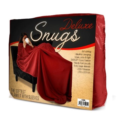 Snugs Deluxe Blanket With Sleeves