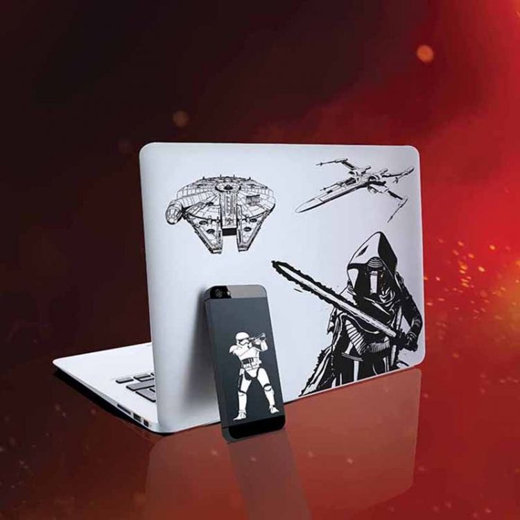 Star Wars Episode VII Gadget Decals - 24h delivery