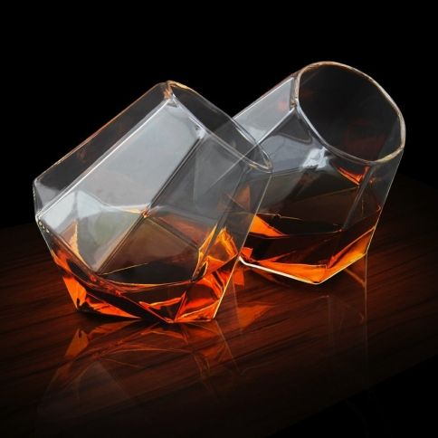 Diamond Whisky Glasses