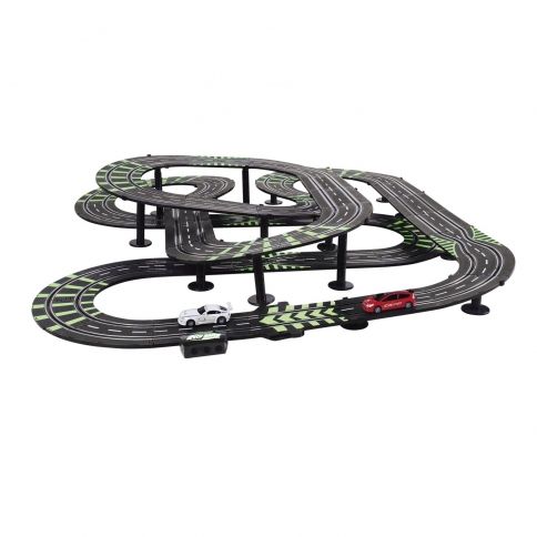 Wind Up Racing Car Track