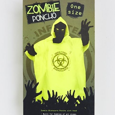 Zombie Biohazard Poncho